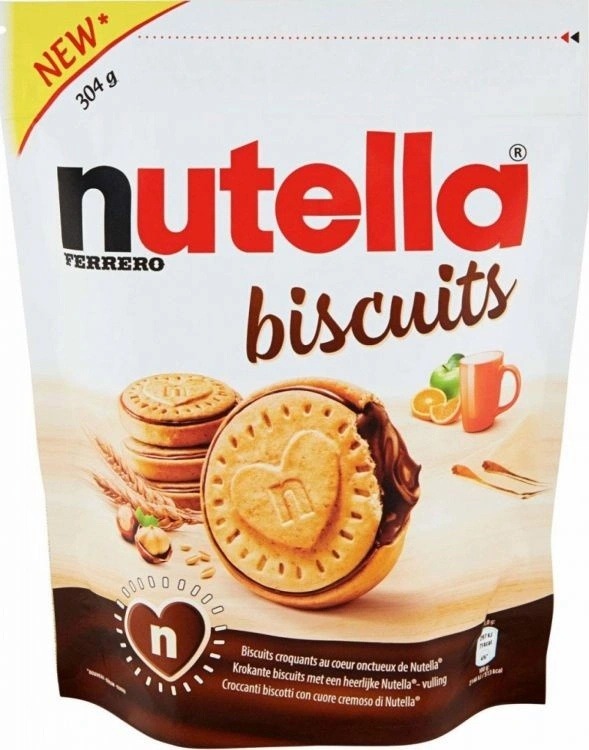 Recenze Nutella biscuit 304 g