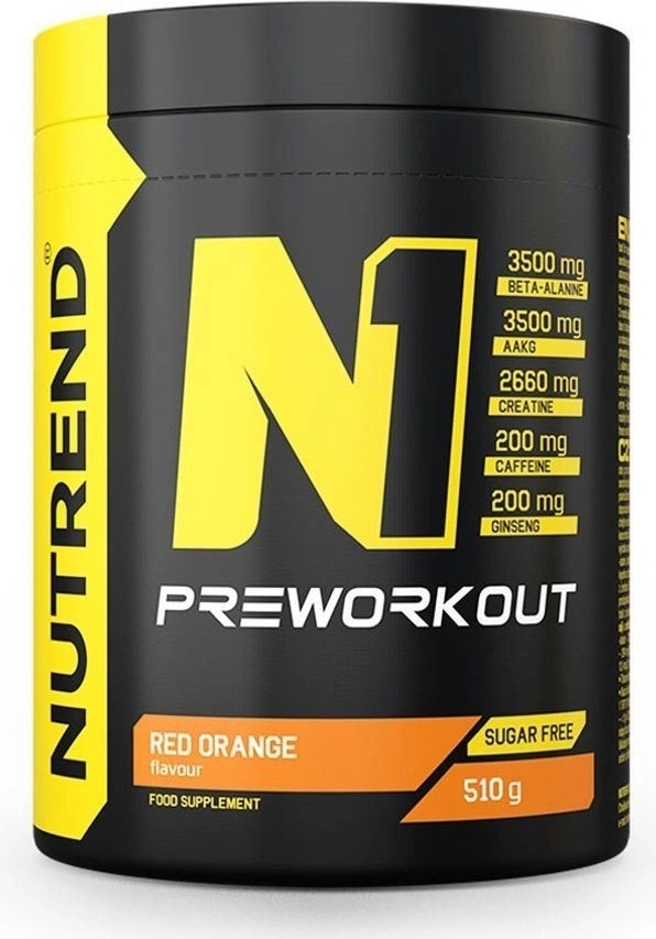 Podívejte se na NUTREND N1 Pre-Workout 510 g