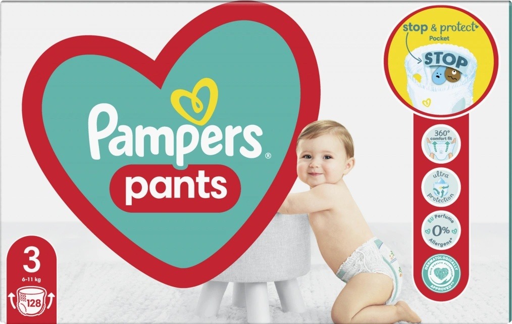 Verdikt: Pampers Pants 3 128 ks