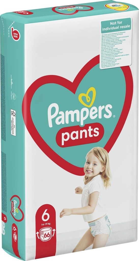 Poznámky k Pampers Pants 6 132 ks