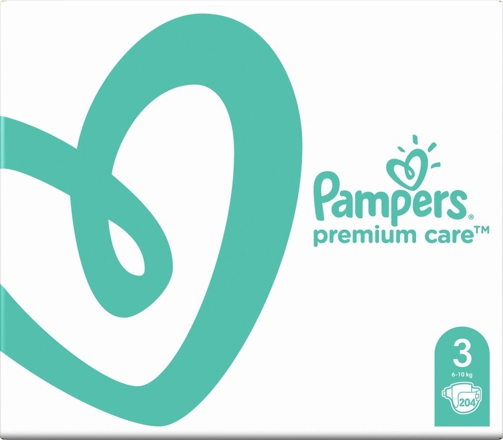 Posouzení: Pampers Premium Care 3 204 ks