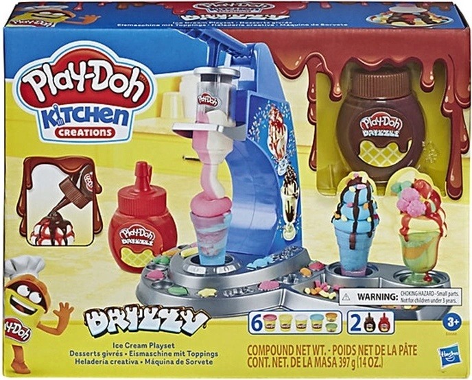 Zkušenosti s Play-Doh Zmrzlinová sada s polevou