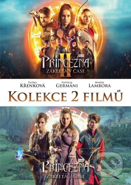 Testování Princezna zakletá v čase 1+2 kolekce DVD