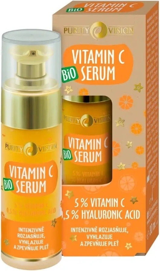 Recenze Purity Vision Pleťové sérum Vitamín C bio 30 ml