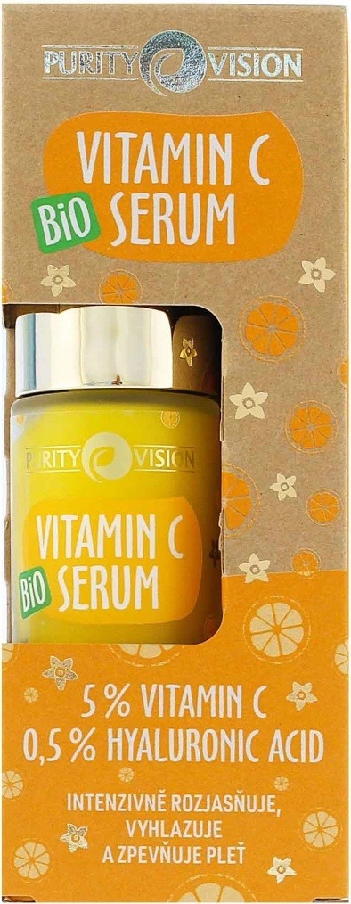 Komentáře k Purity Vision Pleťové sérum Vitamín C bio 30 ml