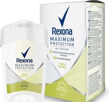 Analýza Rexona Women Maximum Protection Stress Control krémový antiperspirant 45 ml