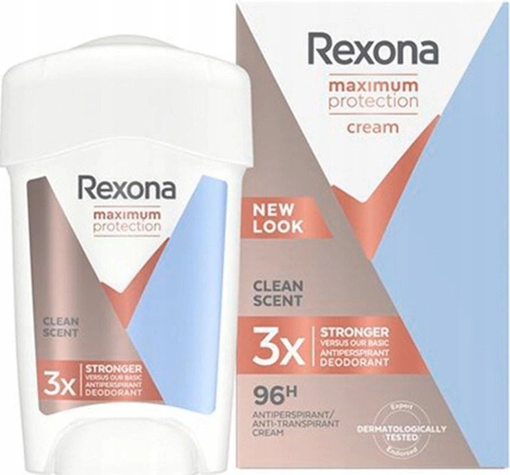 Zkoumání Rexona Women Maximum Protection Stress Control krémový antiperspirant 45 ml