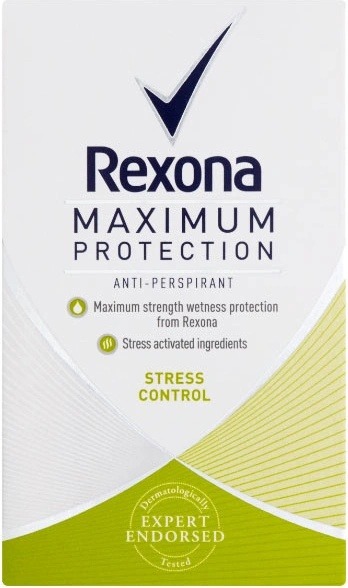 Kritika Rexona Women Maximum Protection Stress Control krémový antiperspirant 45 ml