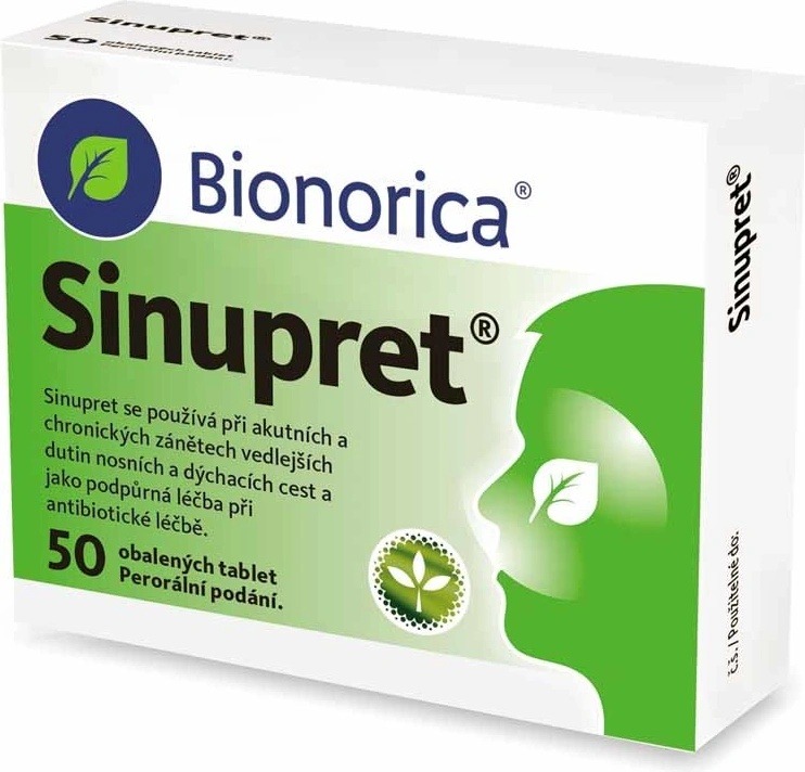 SINUPRET POR TBL OBD 50