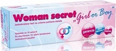 Posouzení: Woman secret Girl or Boy test na určení pohlaví dítěte